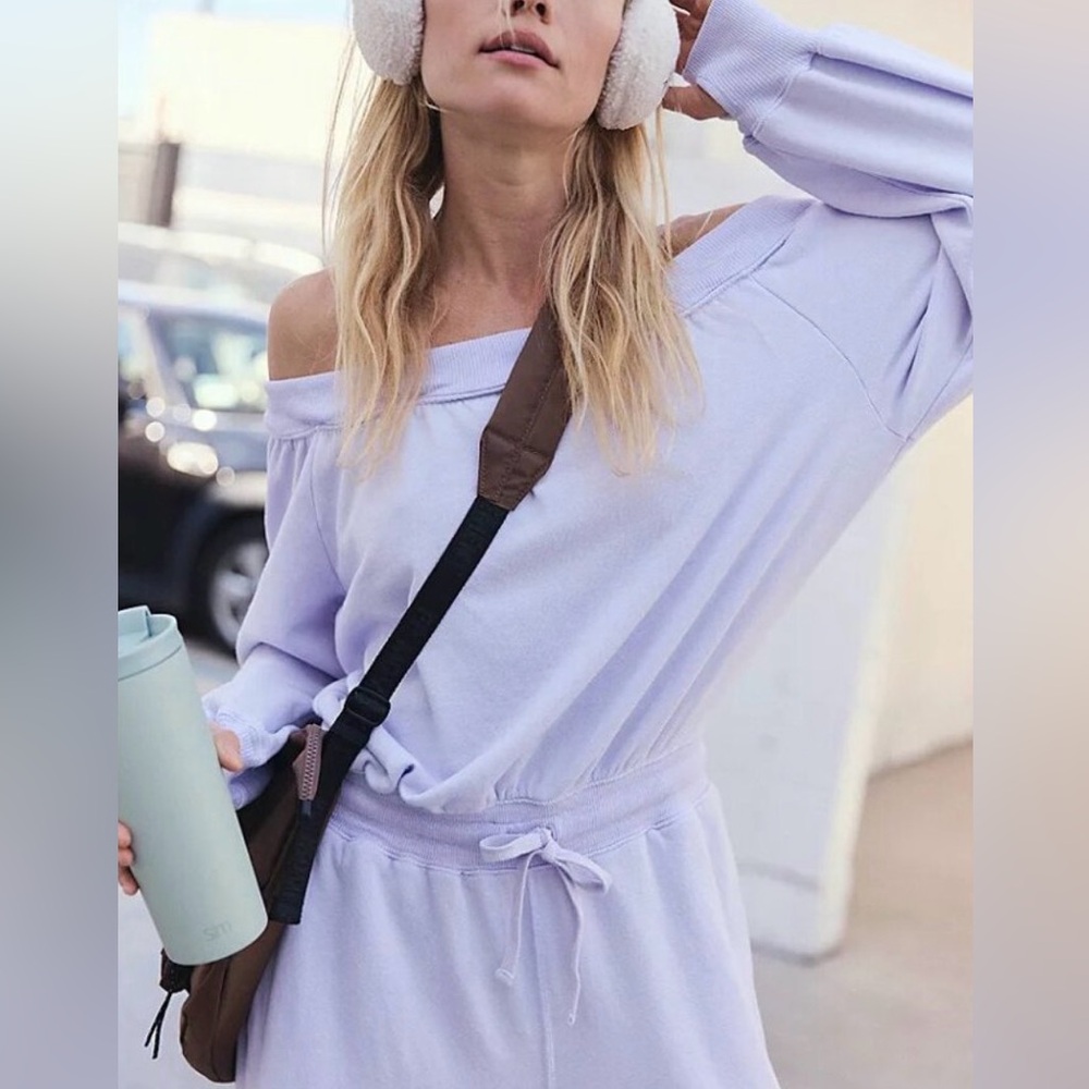 FP Movement by Free People Lavender Jumpsuit - Picture 3 of 7
